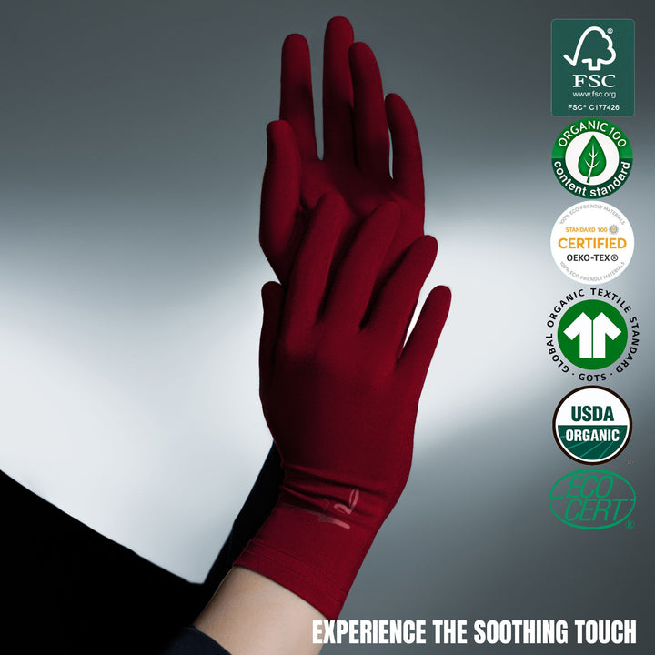 poshthread unisex organic bamboo gloves 