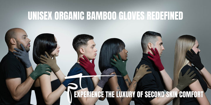 Bamboo gloves cotton gloves lightweight gloves liner gloves ultra thin gloves black gloves